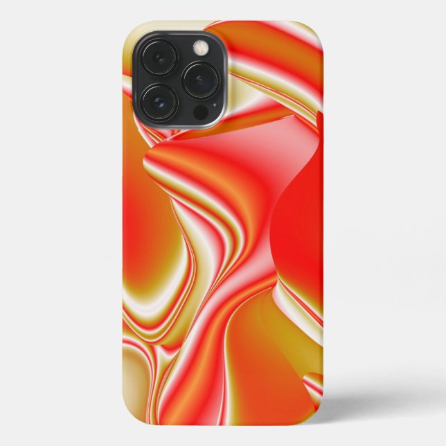 Coque iPhone Love and Gold Abstrait 3D Rainbowart (Verso)
