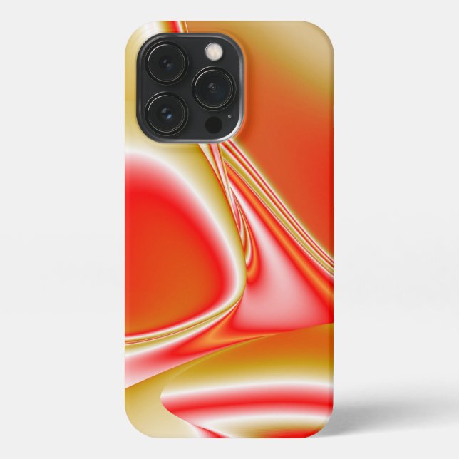Coque iPhone Love and Gold Abstrait 3D Rainbowart (Verso)