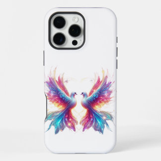 Coque iPhone 16 Pro Max Love Dove Birds