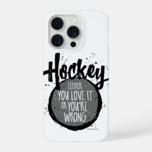 Coque iPhone 15 Pro Love Hockey