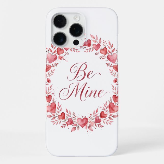 Coque iPhone Love You More Roses iPhone 16 Pro Max Case (Verso)