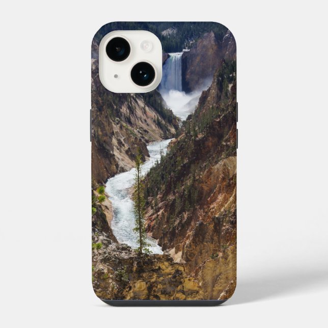 Coque iPhone Lower Falls Yellowstone (Verso)