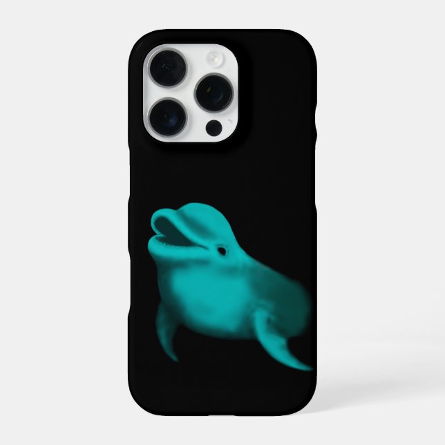 Coque iPhone Lucky Dolphin (Verso)
