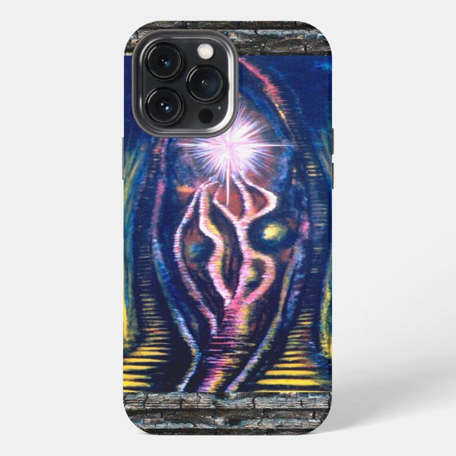 Coque iPhone Lumière Céleste (Verso)