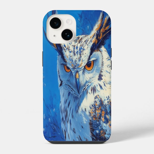 Coque iPhone 🐧 Lumière de Givre (Verso)