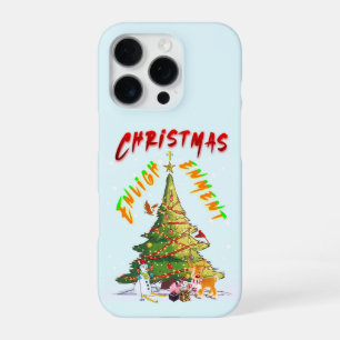 Coque iPhone 16 Pro Lumière de Noël