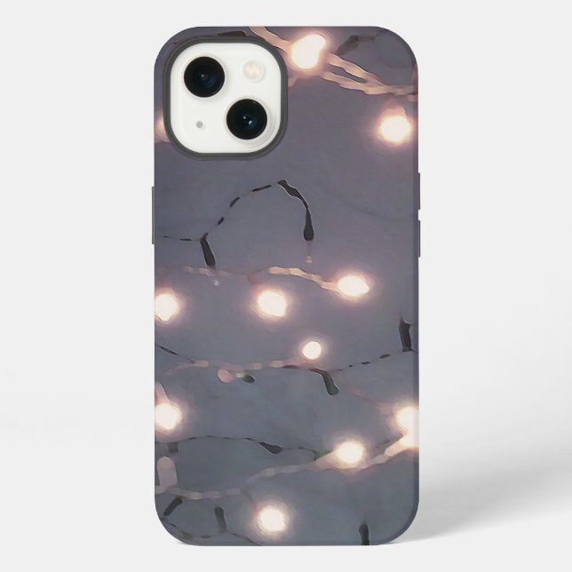 Coque iPhone Lumières blanches (Verso)
