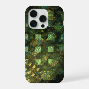 Coque iPhone 15 Pro Lumières dans l'art abstrait de la ville