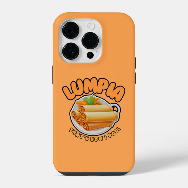Coque iPhone Lumpia c'est comme ça que je roule (Verso)