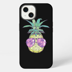 Etui iPhone 13 Lunettes de soleil Ananas Aloha Hawaii Hawaii Vaca