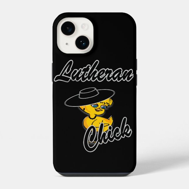 Coque iPhone Lutheran Chick #4 (Verso)
