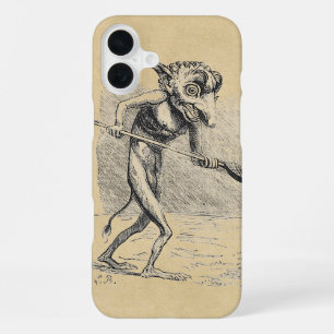Coque iPhone 16 Plus Lutrin médiéval remue le chaudron