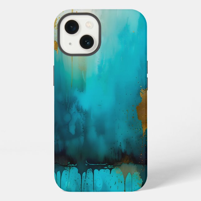 Coque iPhone Luxe Goutte à Goutte (Verso)