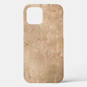 Coque iPhone 12 Luxe naturel Effet marbre Dessin oriental ancien