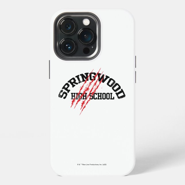 Coque iPhone Lycée de Springwood (Dos)