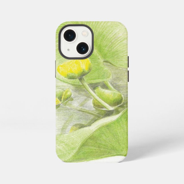 Coque iPhone Lys de fleurs (Verso)