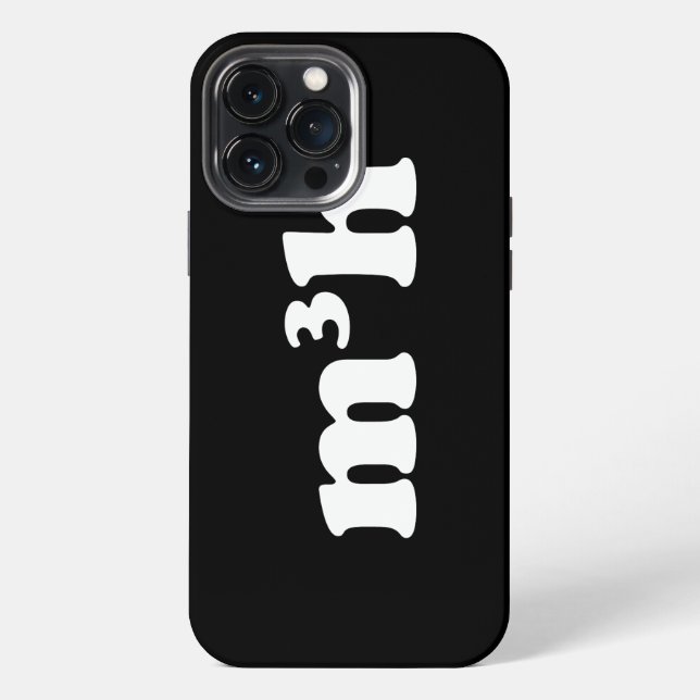 Coque iPhone m3h (Verso)