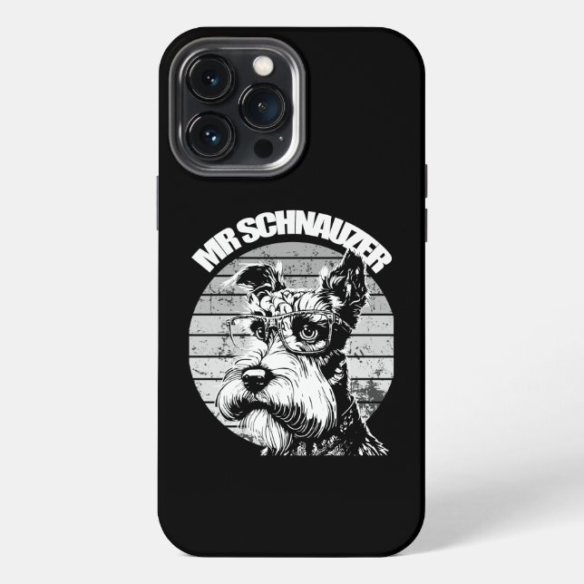 Coque iPhone M. Schnauzer (Verso)