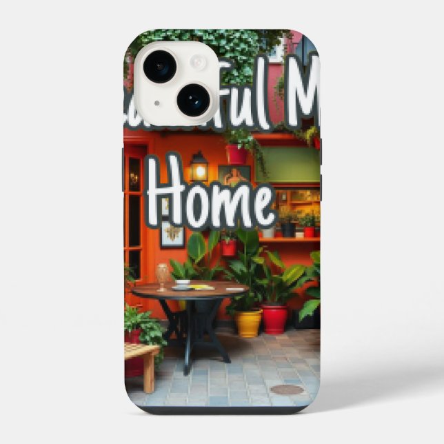 Coque iPhone Ma Belle Maison  (Verso)