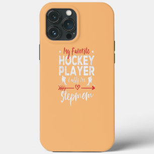 Etui iPhone 13 Pro Max Ma joueur de hockey préféré m'appelle Belle-mère