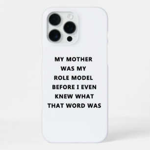 Coque iPhone 16 Pro Max ma mère était mon modèle avant que je sache ce que