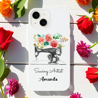 Coque Pour iPhone 14 Machine à coudre sur mesure Seamstress Dresmaker