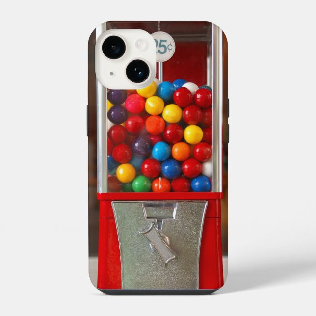 Coque iPhone Machine à gumball (Verso)