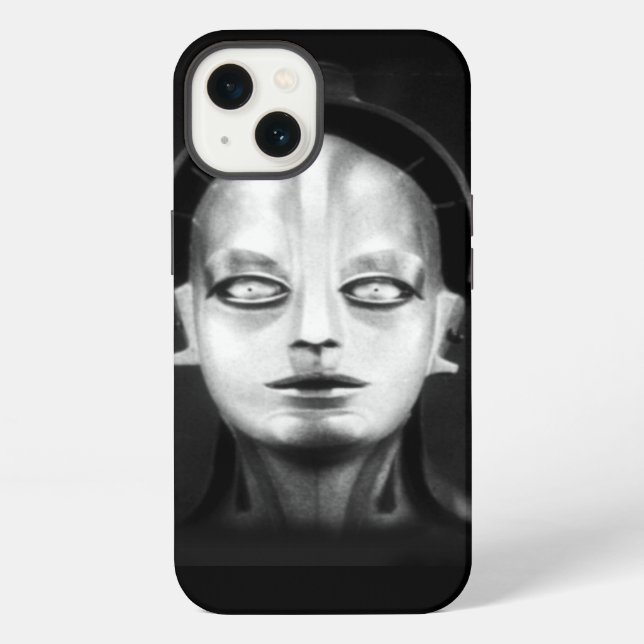 Coque iPhone Machinenmensch de Fritz Lang (Verso)