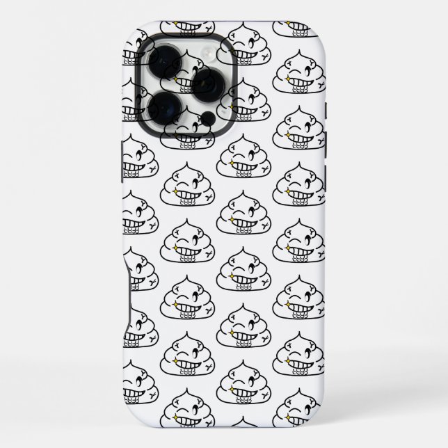 Coque iPhone Macho Poop - Brootsch le PooPoo (Verso)