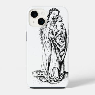 Coque Pour iPhone 14 Madone et Enfant Vierge Marie