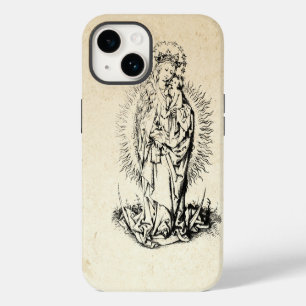 Coque Pour iPhone 14 Madone et Enfant Vierge Marie