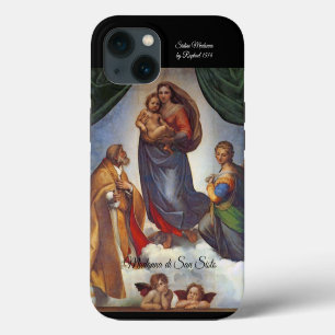 Etui iPhone 13 Madone Sixtine