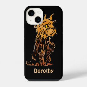 Coque Pour iPhone 14 Mage de l'Oz vintage, Toto le chien chiot mignon