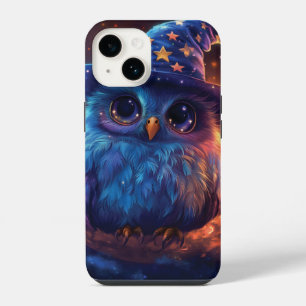 Coque Pour iPhone 14 Magic Owl Wizard on the Moon : Magical Imaginaire
