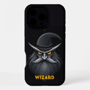 Coque iPhone 16 Pro Max Magicien en colère noir
