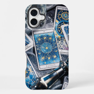 Coque iPhone 16 Plus Magie monochrome : Étui noir et blanc élégant