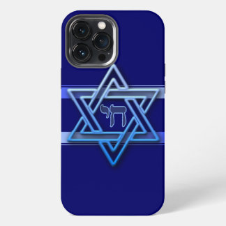 Etui iPhone 13 Pro Max Magnifique étoile de David et étui Chai Case-Mate