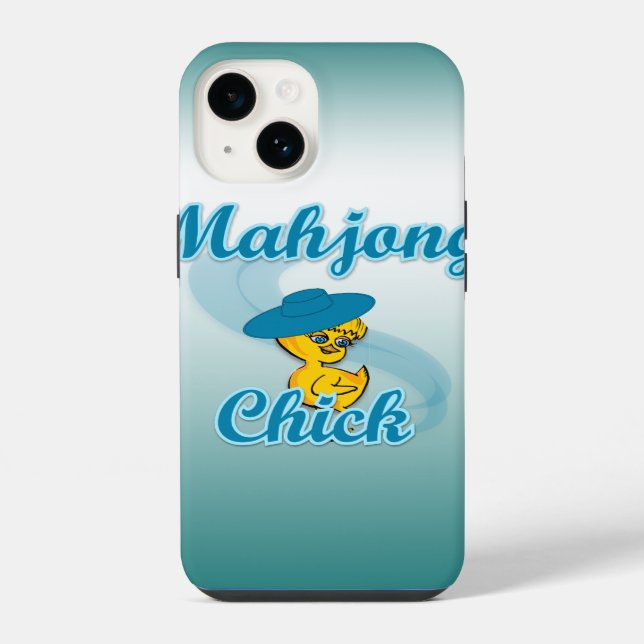 Coque iPhone Mahjong chick #3 (Verso)