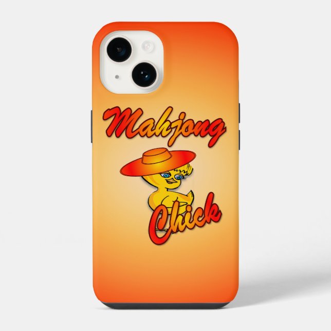 Coque iPhone Mahjong Chick #5 (Verso)