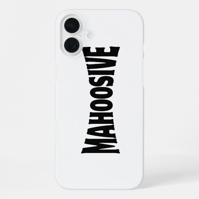 COQUE iPhone MAHOOSIQUE (Verso)