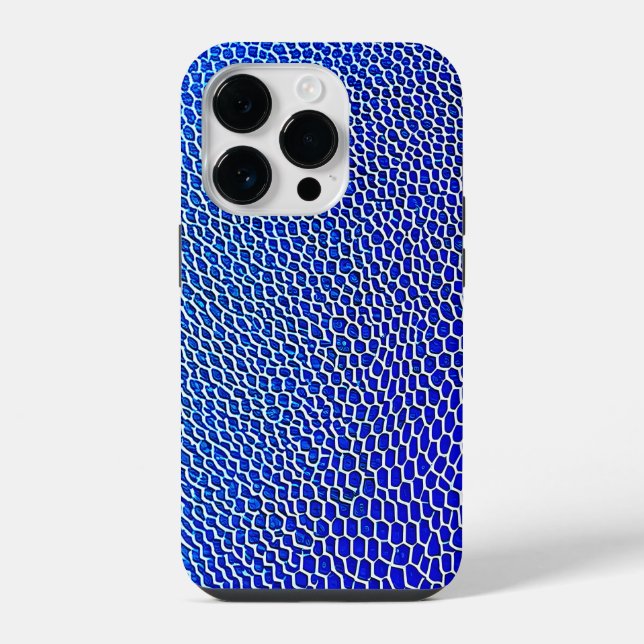 Coque iPhone "Maillage Quantique" (Verso)