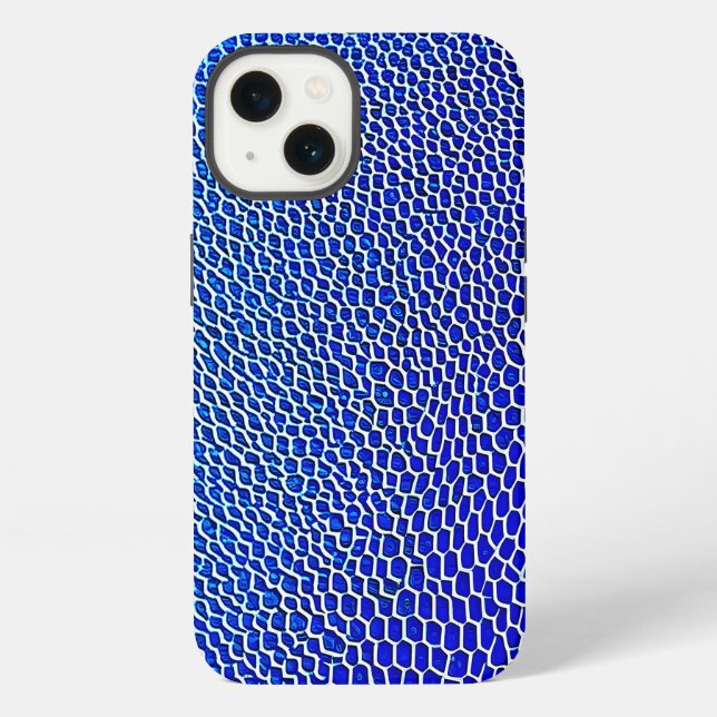 Coque iPhone "Maillage Quantique" (Verso)