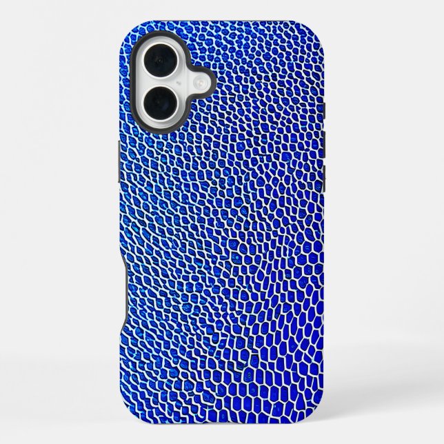 Coque iPhone "Maillage Quantique" (Verso)