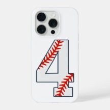 Maillot de Baseball Numéro 4