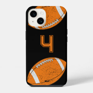 Coque Pour iPhone 14 Maillot personnalisé de football américain numéro