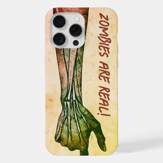 Coque iPhone Main de zombie (Verso)