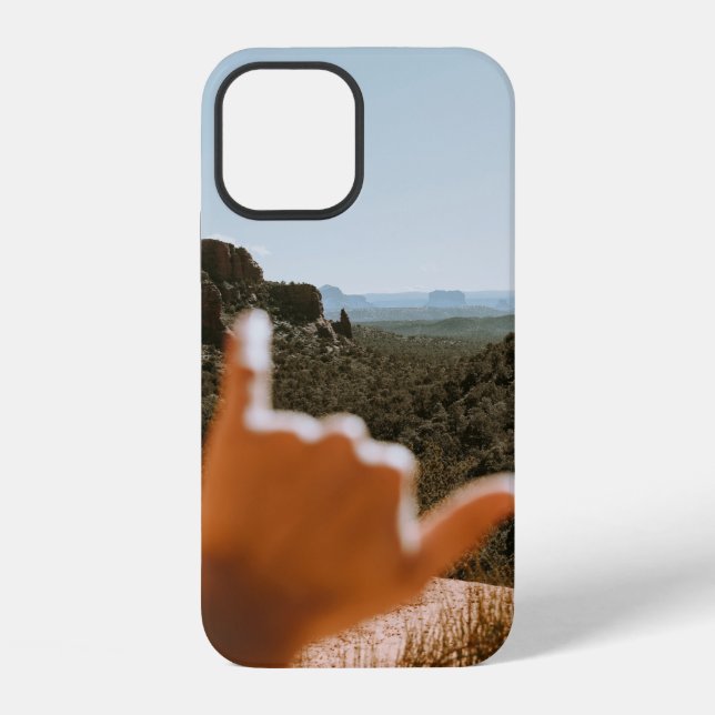 Coque iPhone Main gauche humaine (Verso)
