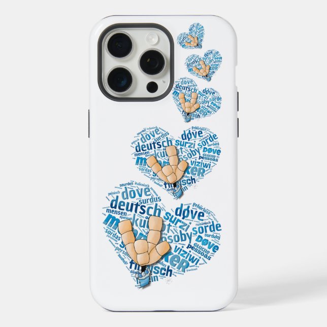 Coque iPhone Main sourde (Verso)