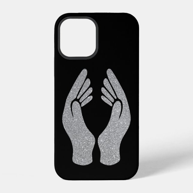 Coque iPhone Mains de diamant (Verso)