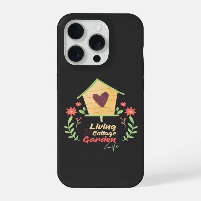 Coque iPhone Maison de campagne Maisonnette Maisonnette Art mig (Verso)